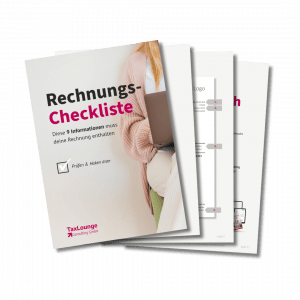Mockup Checkliste Rechnungen